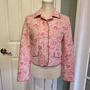 MaxMara Weekend Barni Blazer - Pink Floral Jacket